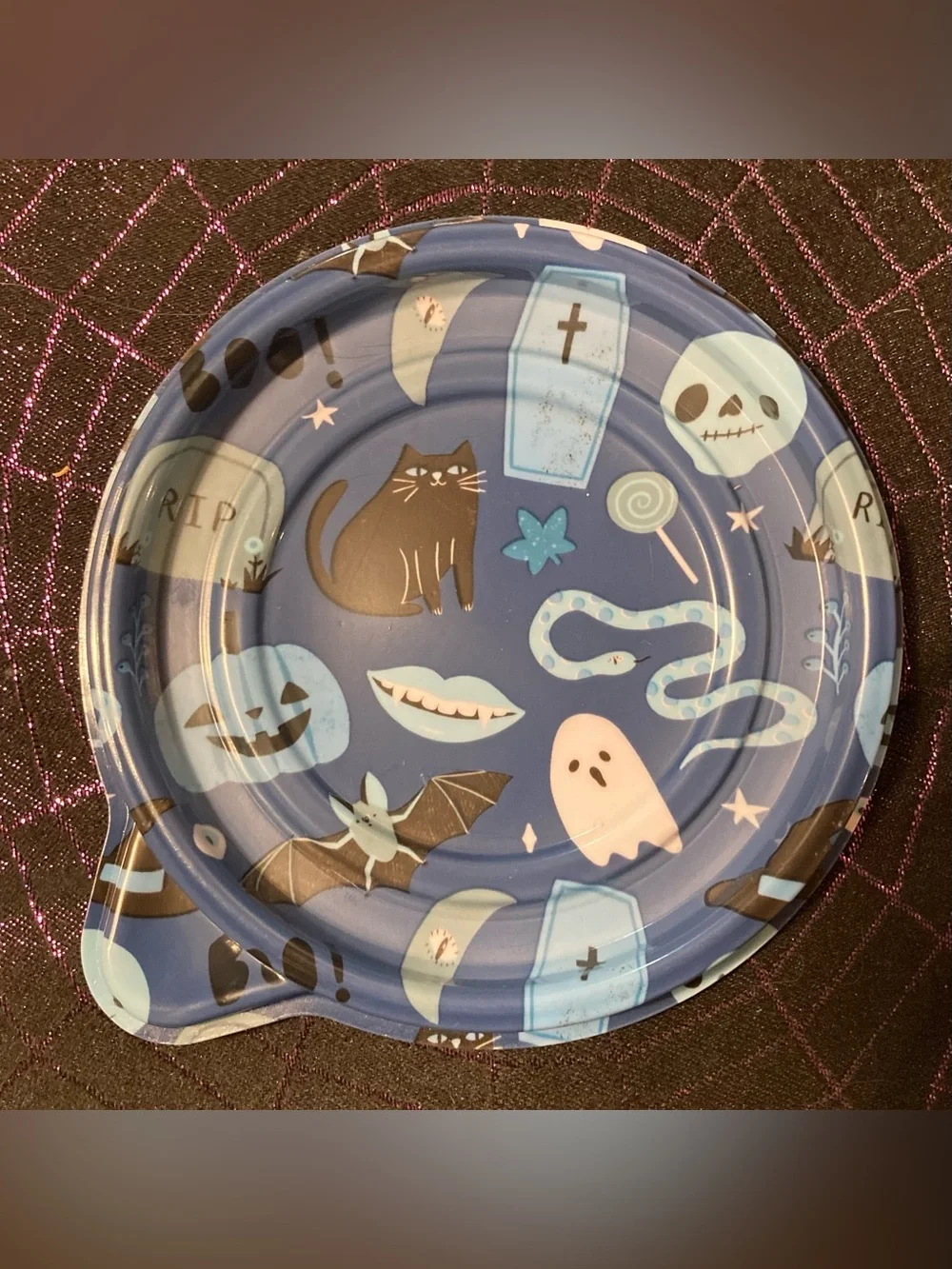20pc Halloween Themed 250ml Containers (10 Tops, 10 Bottoms)